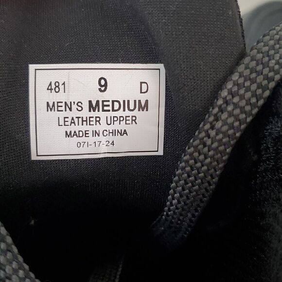 Orthofeet Highline Black Men's Comfort Boots Size 9 - Picture 8 of 9